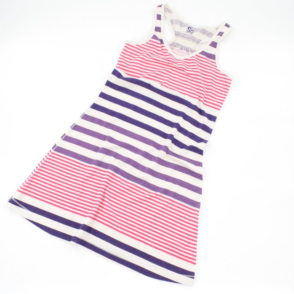 SO Striped Racerback Dress S